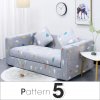 4 variant elastic geometric sofa covers for living room stretch corner couch case for loveseat chair l shape sofa slipcover anti dust