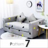 6 variant elastic geometric sofa covers for living room stretch corner couch case for loveseat chair l shape sofa slipcover anti dust