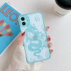 5 main remazy fashion dragon animal pattern phone case for iphone 12 11 pro xs max x 7 xr se20 8 6plus hard transparent cover matte bag