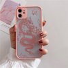 4 main remazy fashion dragon animal pattern phone case for iphone 12 11 pro xs max x 7 xr se20 8 6plus hard transparent cover matte bag