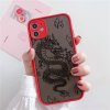variantimage10Remazy Fashion Dragon Animal Pattern Phone Case For iPhone 12 11 Pro XS MAX X 7