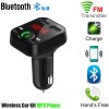h5g5car multifunction car bluetooth mp3 player tf card socket large capacity mp3 lossless sound quality x3 optimized