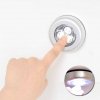 Yaaj4pcs Battery Powered Wireless Night Light Stick Tap Touch Push Security Closet Cabinet Kitchen Wall Lamp