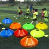 RDlF12pcs Cone Set Football Training Equipment Toy For Kid Pro Disc Cones Agility Exercise Obstacles Avoiding