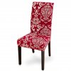 15 variant 1246pcs modern removable chair cover anti dirty seat cover printing kitchen slipcover for wedding restaurant housse de chaise