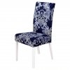 18 variant 1246pcs modern removable chair cover anti dirty seat cover printing kitchen slipcover for wedding restaurant housse de chaise