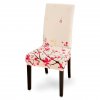 7 variant 1246pcs modern removable chair cover anti dirty seat cover printing kitchen slipcover for wedding restaurant housse de chaise