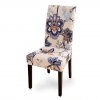 8 variant 1246pcs modern removable chair cover anti dirty seat cover printing kitchen slipcover for wedding restaurant housse de chaise