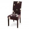 9 variant 1246pcs modern removable chair cover anti dirty seat cover printing kitchen slipcover for wedding restaurant housse de chaise