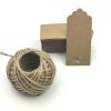 3 main 100pcs white brown hollow heart paper hang tags diy scallop label wedding gift decorating tag luggage note 15m rope 94cm