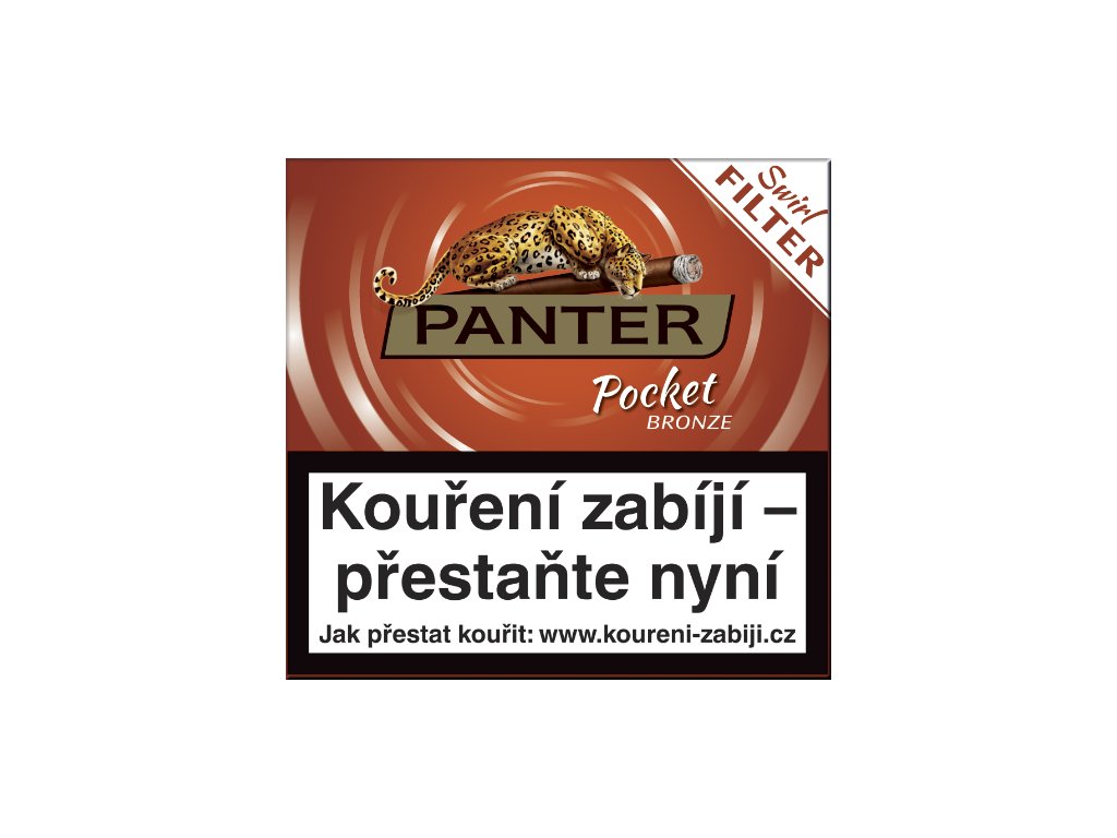 Panter Pocket Swirl Bronze Filter 10ks