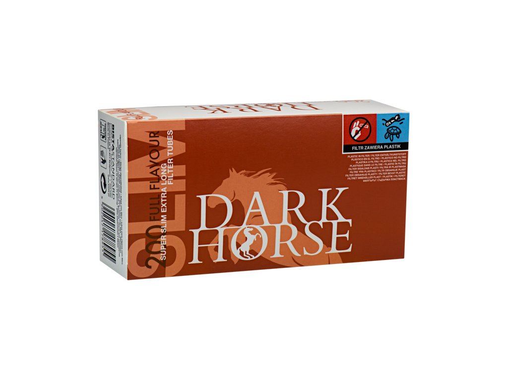 SLIM dutinky DARK HORSE XL Filter 200ks- filtr 24mm