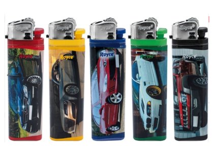 Jednorázový zapalovač ROYCE Cars