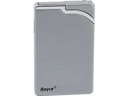 Tryskový Zapalovač Royce Silver Slim