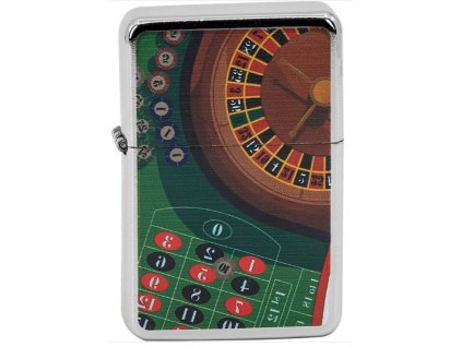 Benzínový zapalovač REMO CASINO 01