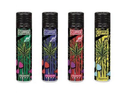 Zapalovač CLIPPER JET FLAME WEED