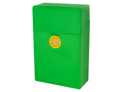 Cigaretové pouzdro s auto otevíráním zelené