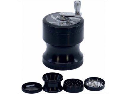 Drtička 4-dílná Remo Mlýnek ∅6,3 - černá