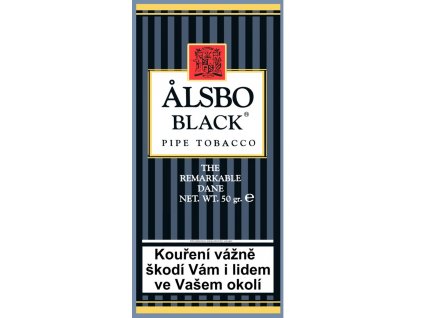 Dýmkový tabák Alsbo Black 40g