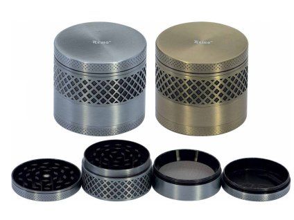 Drtička Kovová 4-dílná Silver&Gold ∅5,5cm