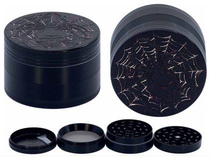 Drtička 4-dílná Spider & Scull Ø5cm