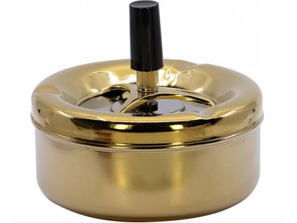 Samozhášecí kovový popelník ø11cm 01