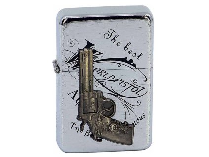 Benzínový zapalovač Remo PISTOL