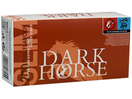 SLIM dutinky DARK HORSE XL Filter 200ks- filtr 24mm