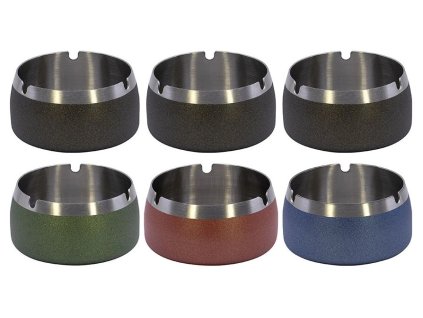 Kovový popelník ø10cm MIX