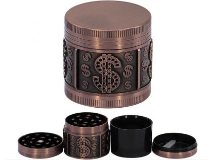 Drtička 4-dílná Dolars Bronze ∅4cm