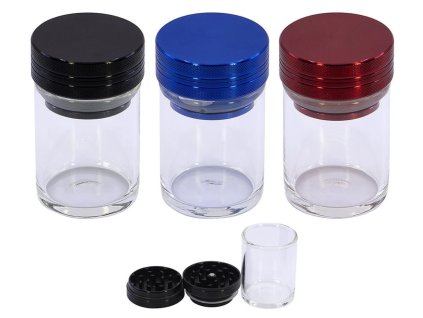 Drtička 2-dílná se zásobníkem Ø5,5 cm MIX