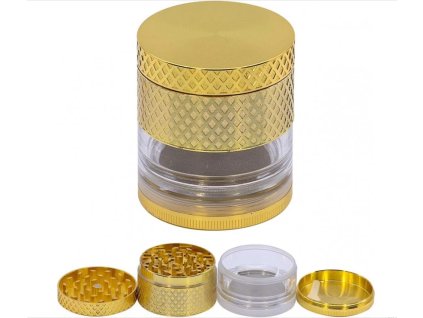 Drtička 4-dílná ∅5,2cm Gold