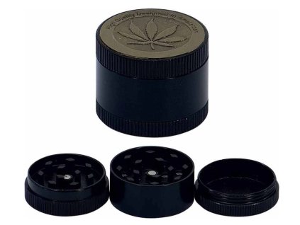 Drtička kovová 3-dílná ∅3cm WEED black