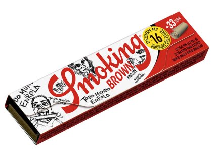 smoking king size brown creators 24 hefte je 33 blatt tips~17