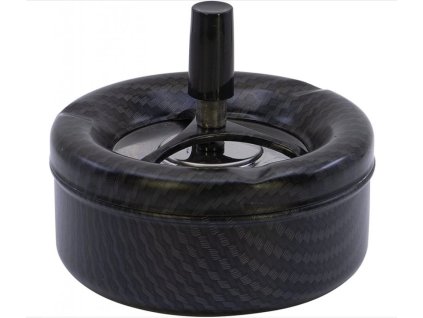 Samozhášecí kovový popelník ø11cm 03