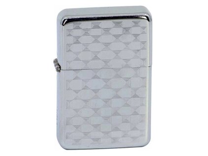 Benzínový zapalovač Remo Silver 01
