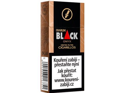 Djarum Black Onyx Kretek filter cigarillos 10 ks