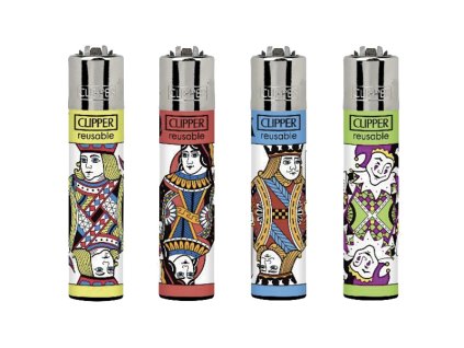 Zapalovač CLIPPER Large Poker Games 2
