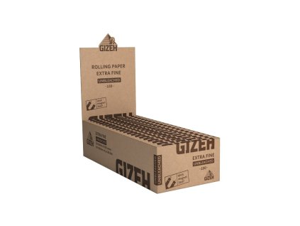 gizeh unbleached extra fine papers 100 blatt pro heftchen 1 box 20 heftchen 1 ve