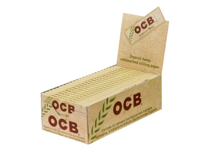 ocb organic hemp regular kurze bio hanf blaettchen 50er heftchen 1 box 50 heftchen 1 ve