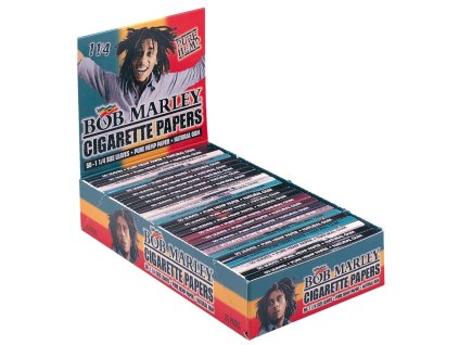 bob marley 1 1 4 medium size hanfblaettchen 1 box 1 ve