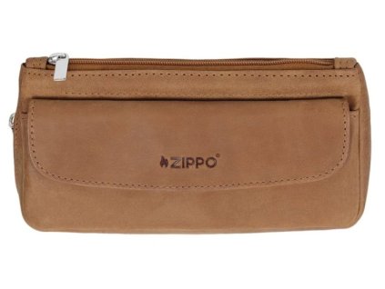 Kožené pouzdro Zippo® na dýmku Vintage