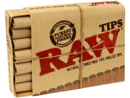 Předrolované Filtry RAW Prerolled Tips 21ks