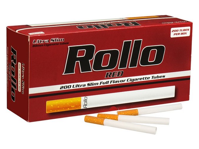 rollo red slim 200ks cigaretove dutinky