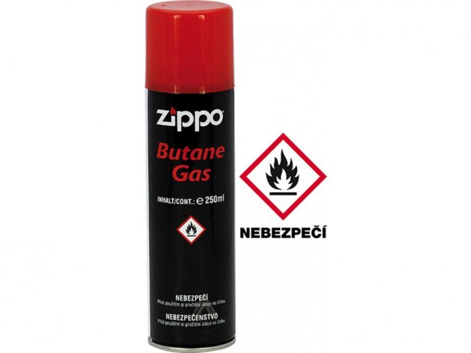 Plyn do zapalovačů Zippo 250ml