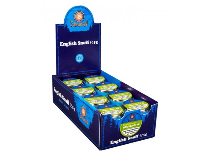 24x English Snuff Bergamot SP 5g + 5ks zdarma