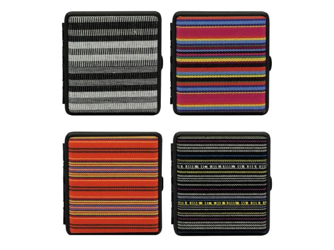 Cigaretové pouzdro MEEX Textile/Black