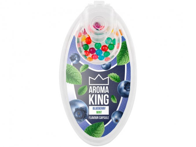 aroma king aromakugeln blueberry mint blaubeere minze