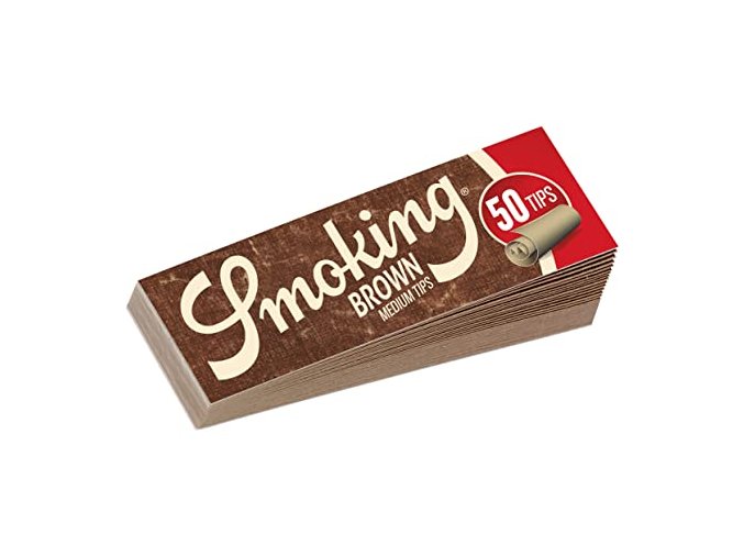 Smoking brown medium size tips