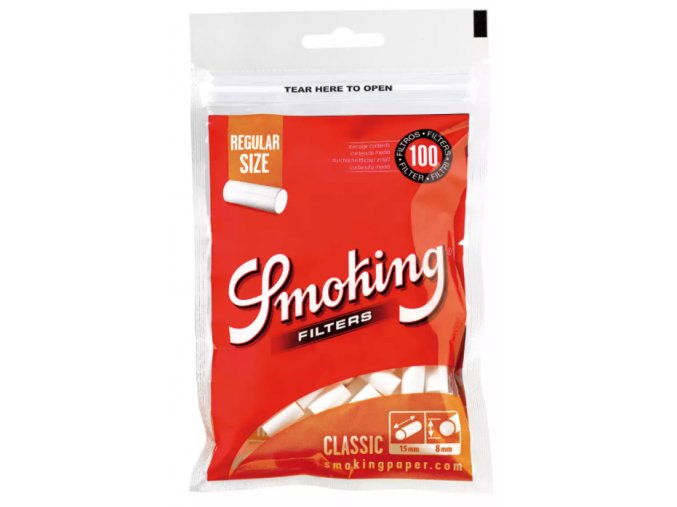 Filtry Smoking Classic Regular 8mm 100ks